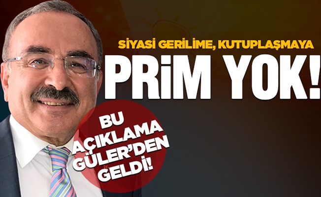 Hilmi Güler: "Siyasi gerilime izin vermeyeceğiz"