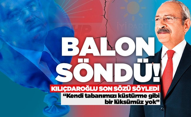 Kılıçdaroğlu: "İNŞ'yi dar alanda birisi arkadaşlarımıza önermiş"