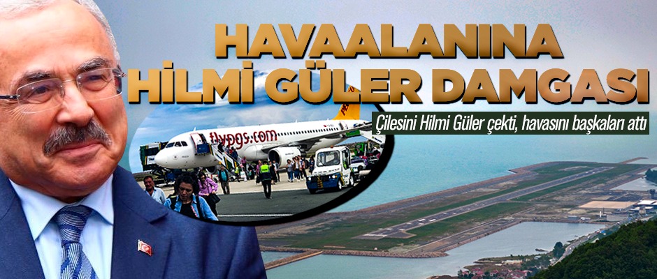 Havaalanı trenden inenlerin değil, dava adamlarının eseri