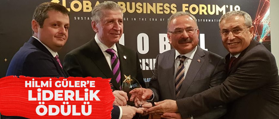 Hilmi Güler'e Liderlik Ödülü