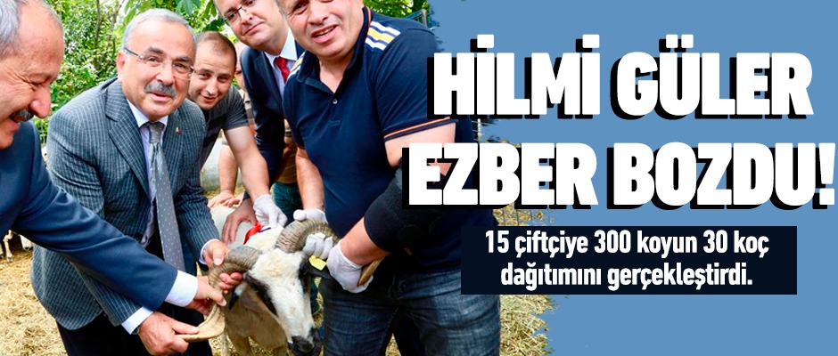 Hilmi Güler, ezberleri bozuyor