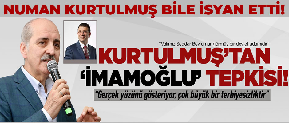 Numan Kurtulmuş bile isyan etti!