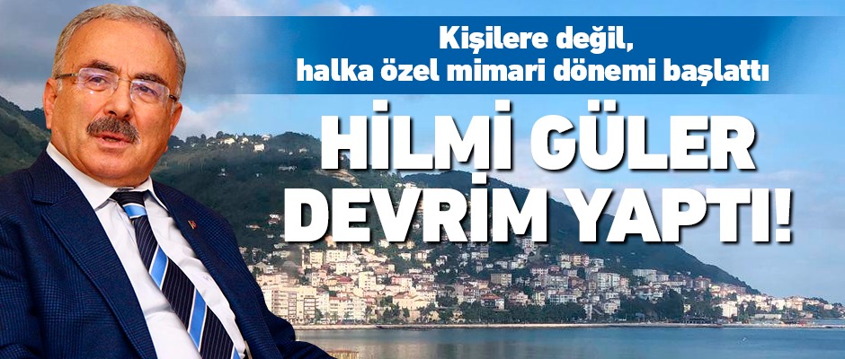 Hilmi Güler'den devrim gibi karar!