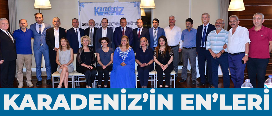 Karadeniz'in En'leri ödüllerini aldı