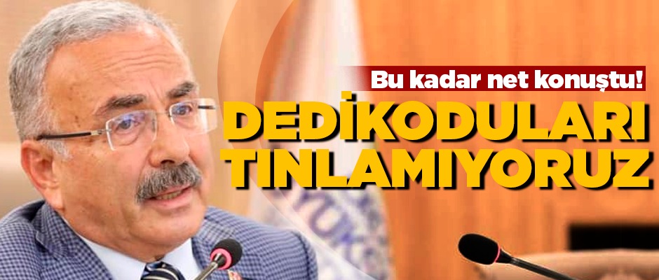 Hilmi Güler: "Dedikodu üretenleri tınlamıyoruz, bunlara harcanacak zamana yazık"