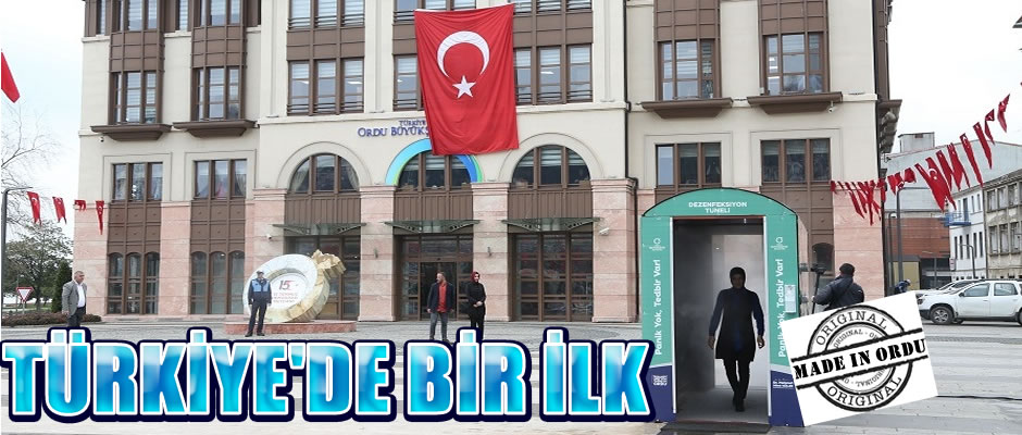 Made In Ordu: Dezenfeksiyon Tüneli'