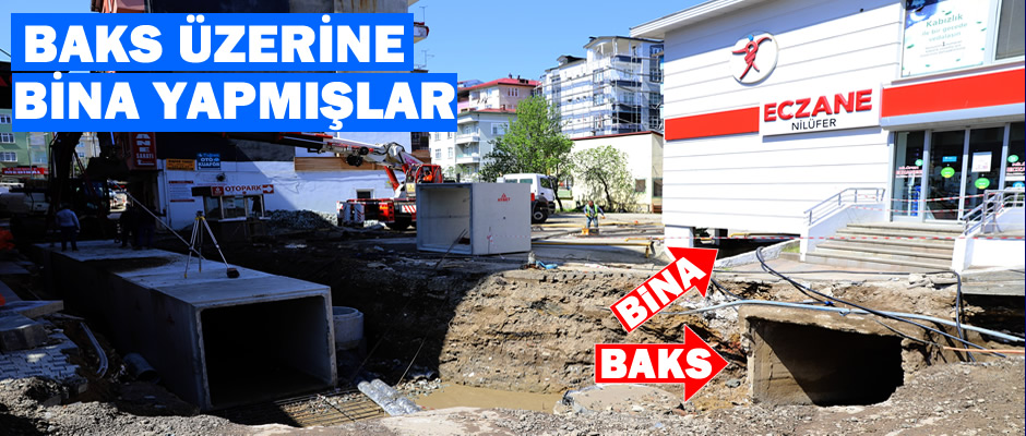 Baks üzerine bina yapılmış. Temizle temizle bitmiyor!