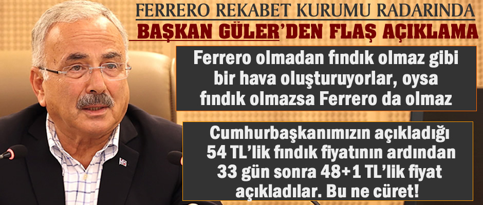 Ferrero için  suç duyurusu! Rekabet Kurumu harekete geçti