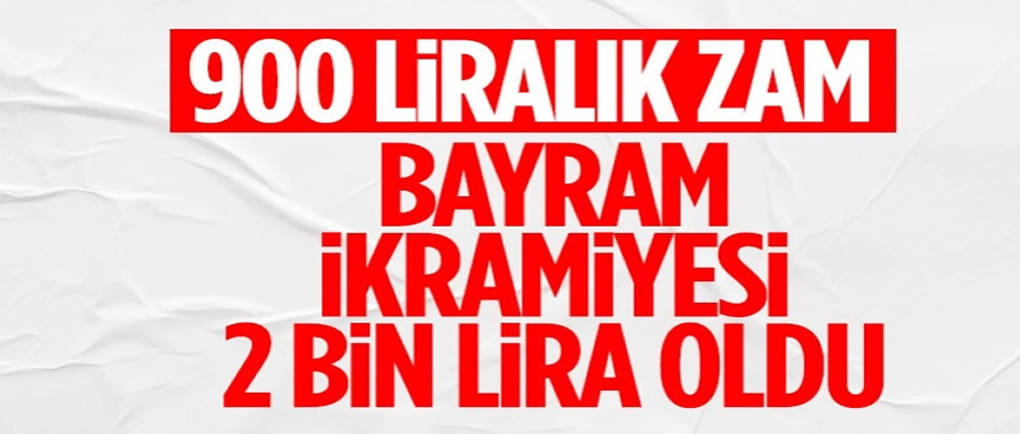 Son Dakika: Mustafa Elitaş duyurdu! Bayram ikramiyesi 2 bin lira