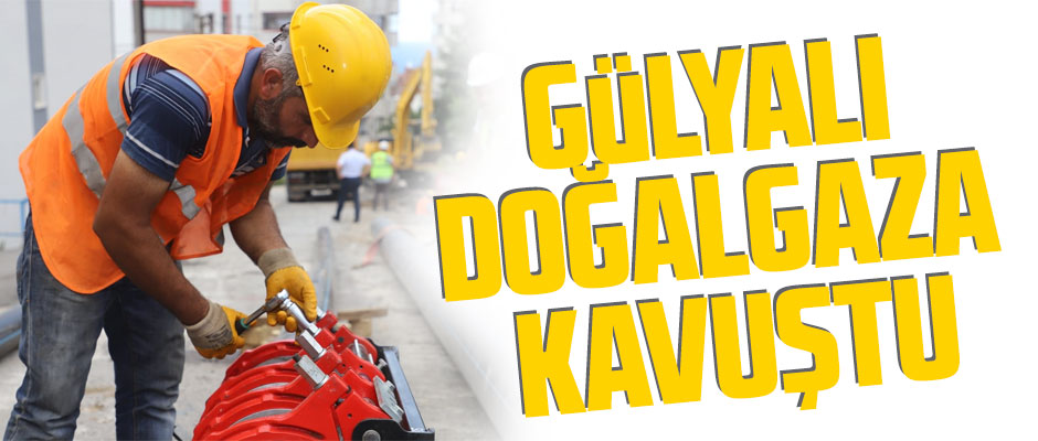 Gülyalı'ya doğalgaz Hilmi Güler patentli