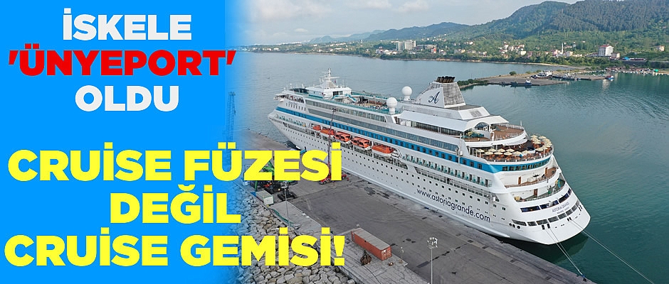 Başkan Güler'in büyük başarısı...İskeleyi liman, limanı 'ÜnyePort' yaptı.