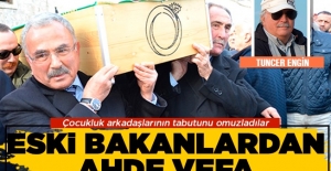 Hilmi Güler ve Ertuğrul Günay'dan çocukluk arkadaşına vefa