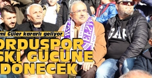 Hilmi Güler: Orduspor eski güzel günlerine dönecek