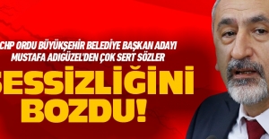 CHP'li Mustafa Adıgüzel sessizliğini bozdu