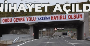 Ordu Çevre Yolu nihayet açıldı