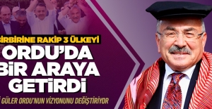 Hilmi Güler, fındıkta rakip 3 ülkeyi Ordu'da biraraya getirdi