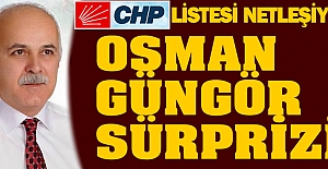 CHP'de Osman Güngör sürprizi