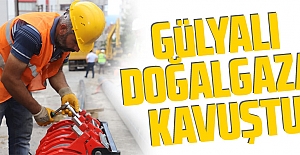 Gülyalı'ya doğalgaz Hilmi Güler patentli