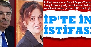 İYİ Parti'de İdris Naim Şahin'e tepki istifası!