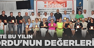 Haberci Gazetesi, Ordu'nun Değerleri'ni onurlandırdı