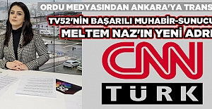 TV 52'nin başarılı muhabiri F. Meltem Naz, artık CNN Türk'te...