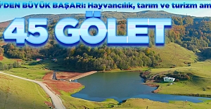 OSKİ'den alternatif su kaynakları: 45 gölet inşa edildi